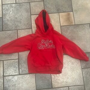 St. Louis Cardinals embroidered hoodie, youth 6/7